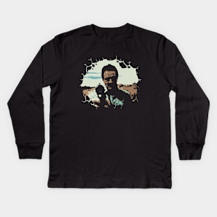 Walter White Kids Long Sleeve T-Shirt